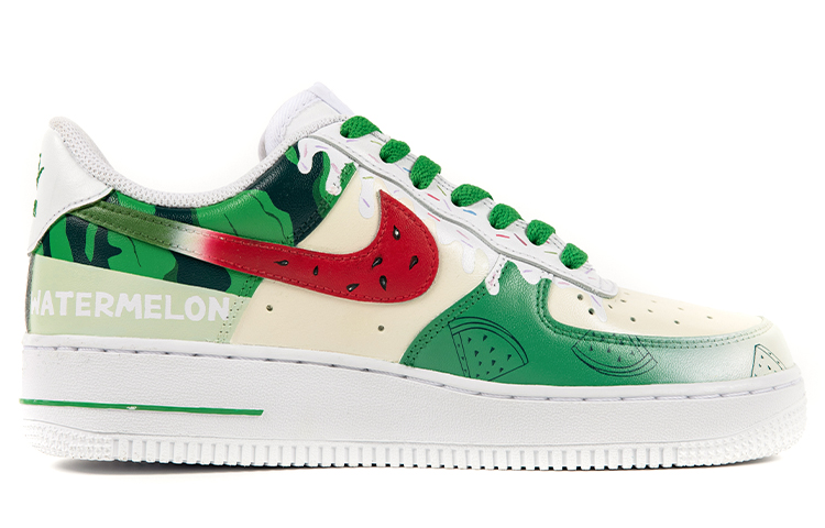 Order [Kasut Tersuai] Nike Air Force 1 Low 'Watermelon Cake' CW2288-111(TeamB-男女款西瓜蛋糕)