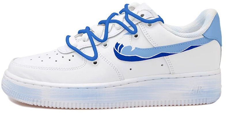 나이키 에어포스 1 로우 '웨이브 해체 화이트-블루' (커스텀) CW2288-111(Team拾玖-男款海浪QD) Buy 나이키 에어포스 1 로우 '웨이브 해체 화이트-블루' (커스텀) CW2288-111(Team拾玖-男款海浪QD)