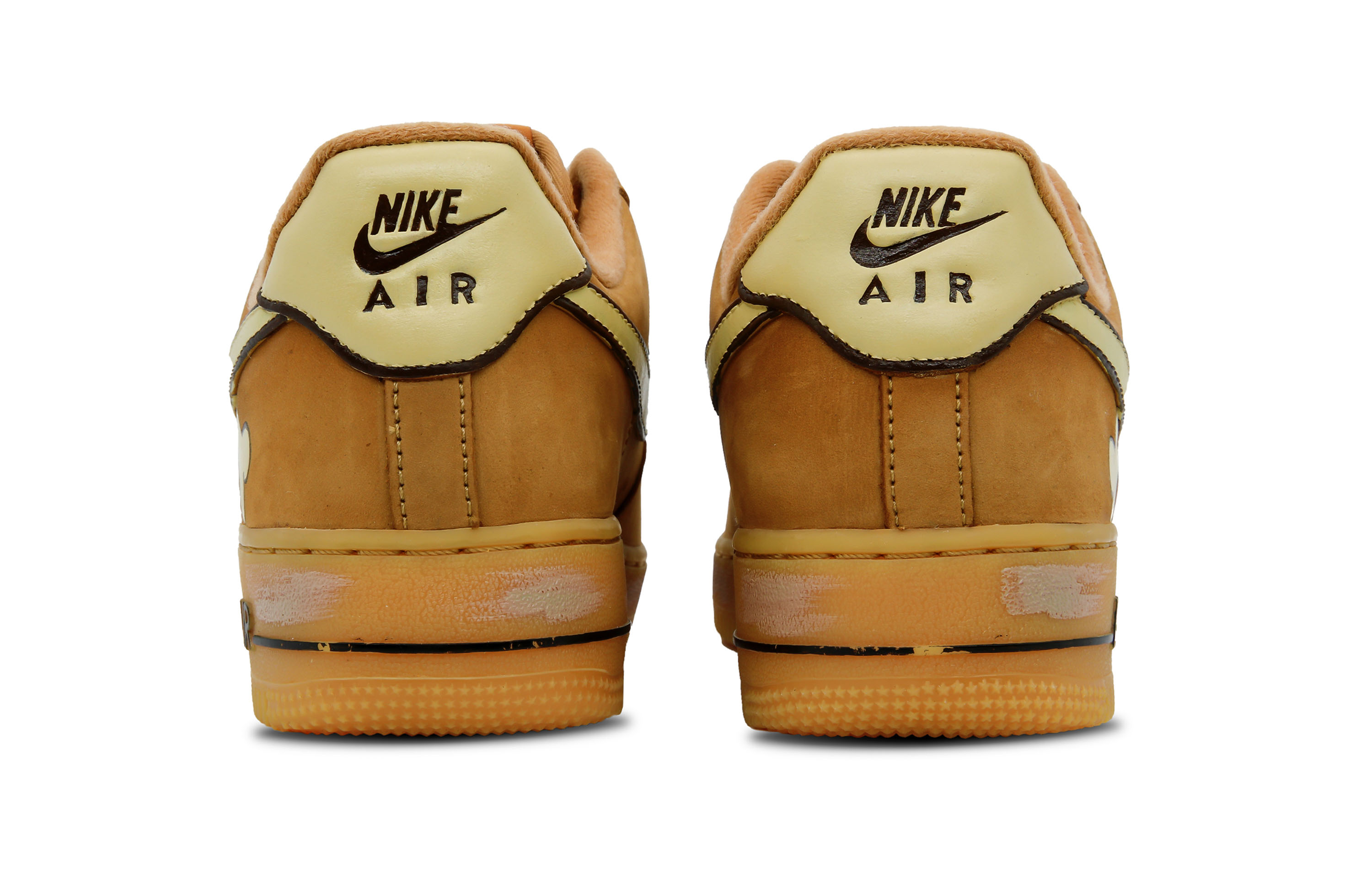 Purchase [Zapatillas Personalizadas] Nike Air Force 1 Low 'Wheat Cute' CJ9179-200(Team92-男女同款卡拉卡)