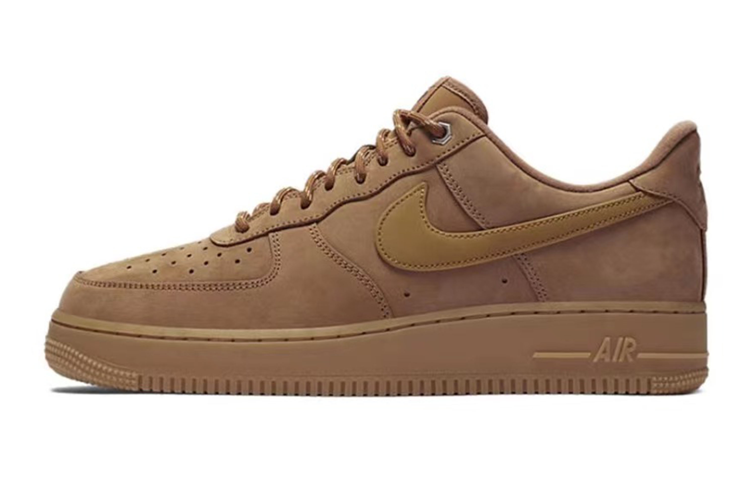 Sizing [Zapatillas Personalizadas] Nike Air Force 1 Low 'Wheat Cute' CJ9179-200(Team92-男女同款卡拉卡)