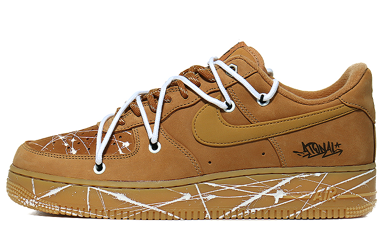 [Custom Shoes] Nike Air Force 1 Low 'Wheat Splash'