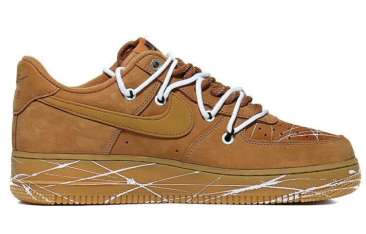 [Custom Shoes] Nike Air Force 1 Low 'Wheat Splash' 圖 2