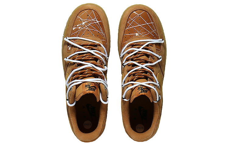 [Custom Shoes] Nike Air Force 1 Low 'Wheat Splash' 圖 4