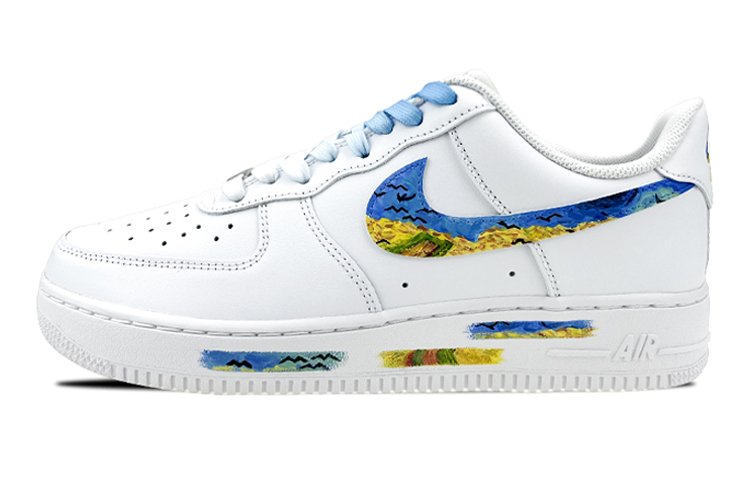 [Custom Shoes] Nike Air Force 1 Low 'Wheatfield Crows'