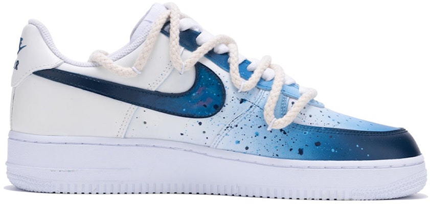 Zapatillas Nike Air Force 1 Low 'Blanco-Azul Cordones Deconstruidos' CW2288-111(Team11-男款青莲蓝黄) Order Zapatillas Nike Air Force 1 Low 'Blanco-Azul Cordones Deconstruidos' CW2288-111(Team11-男款青莲蓝黄)