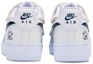Shop Zapatillas Nike Air Force 1 Low 'Blanco-Azul Cordones Deconstruidos' CW2288-111(Team11-男款青莲蓝黄)