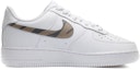 Order Zapatillas Nike Air Force 1 Low 'Blanco-Marrón Rayas Tigre Swoosh' CW2288-111(Team10-潮流萌虎男纯白QD)