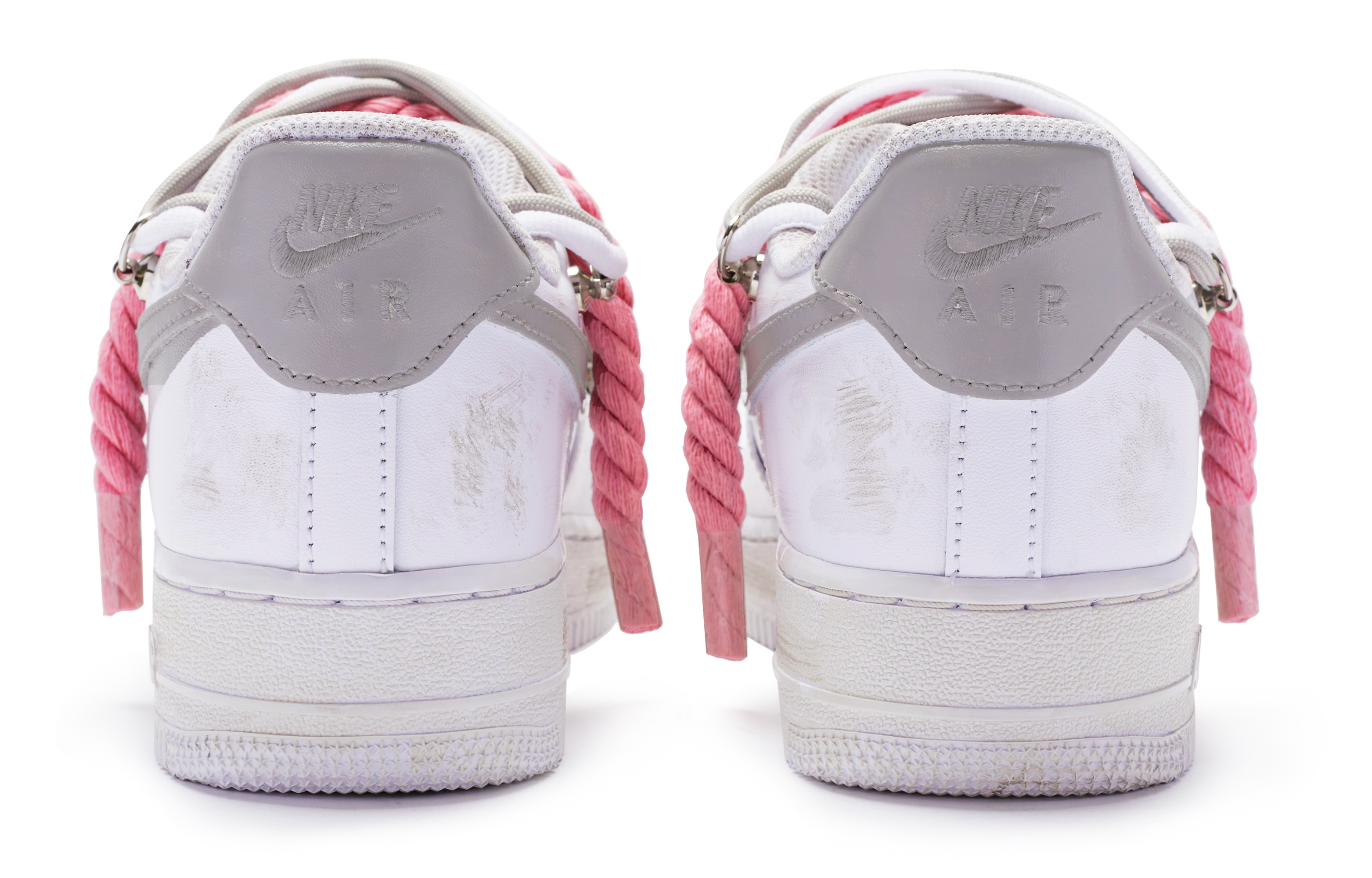 Purchase 【定制球鞋】 Nike Air Force 1 Low 07 空軍一號 T10 特殊鞋盒 雙鞋帶 低筒 板鞋 男款 白灰