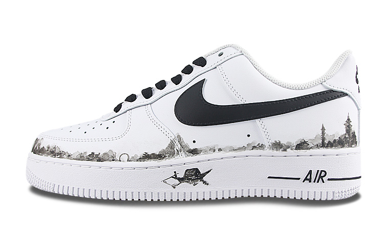 Buy [Zapatillas Personalizadas] Nike Air Force 1 Low 'Blanco Negro - Light Sail' CW2288-111-445558