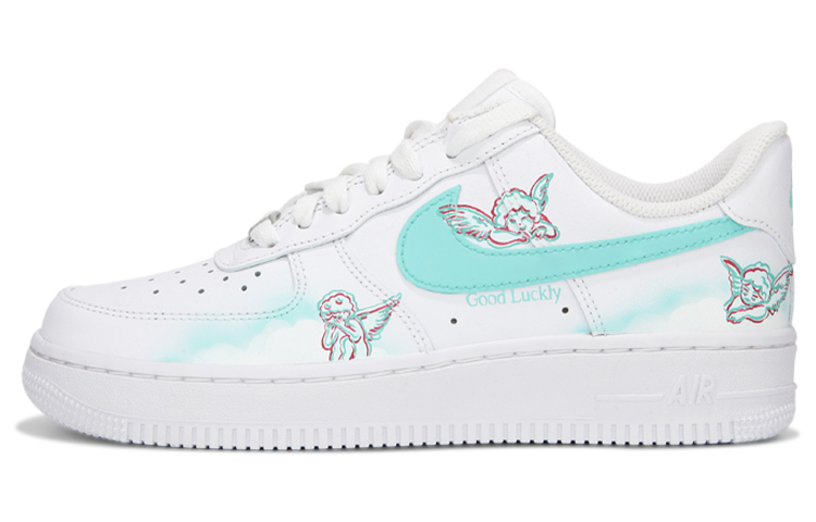 [Custom Shoes] Nike Air Force 1 Low 'White Blue'