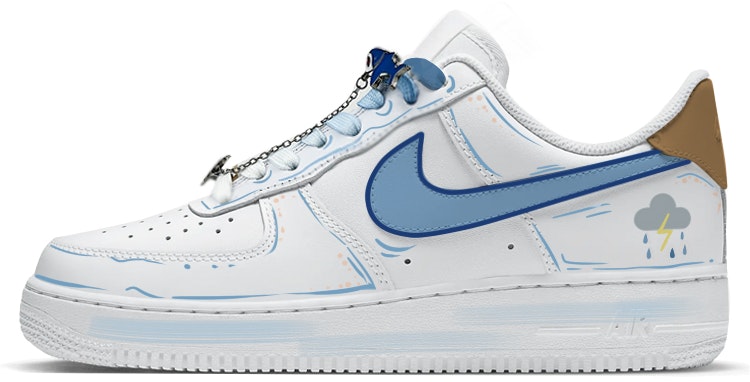 custom-shoes-nike-air-force-1-low-white-blue-graffiti