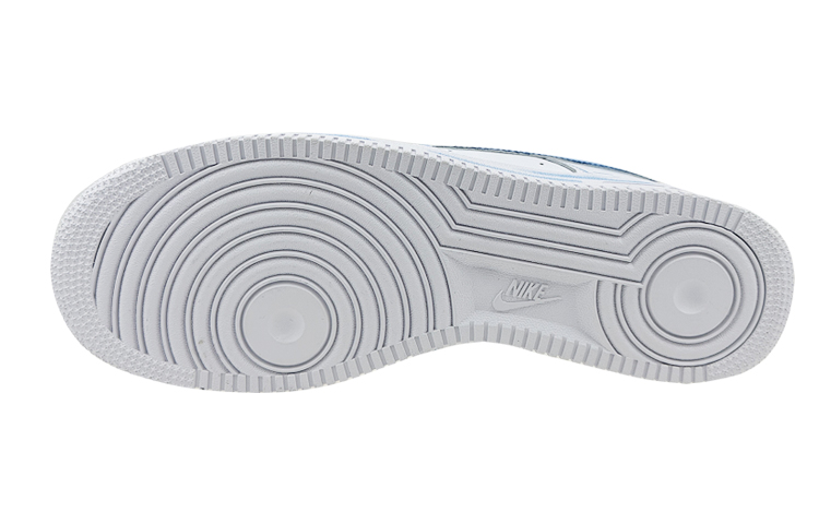 Details for [定制鞋款] 耐克空军1号低帮 '白蓝涂鸦' DH2920-111(Team叁-女款雨天QD)