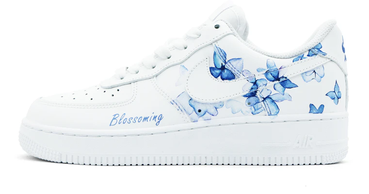Zapatillas Nike Air Force 1 Low 'Blanco Azul Porcelana Mariposa' CW2288-111(Team51-男款青花蝶) Buy Zapatillas Nike Air Force 1 Low 'Blanco Azul Porcelana Mariposa' CW2288-111(Team51-男款青花蝶)