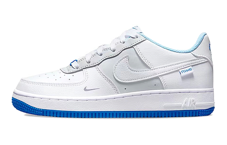 Cheap [Kasut Custom] Nike Air Force 1 Rendah 'Putih Biru Graffiti Starfish' FB1844-111(Team47-女双钩海星SBOX)