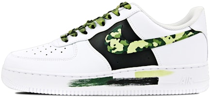 Zapatillas Nike Air Force 1 Low 'White Camo Graffiti' Personalizadas CW2288-111(Team叁-男款喷绘手绘白黄绿迷彩) Buy Zapatillas Nike Air Force 1 Low 'White Camo Graffiti' Personalizadas CW2288-111(Team叁-男款喷绘手绘白黄绿迷彩)