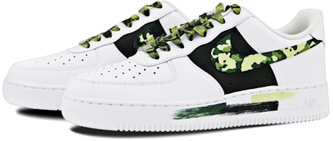 Zapatillas Nike Air Force 1 Low 'White Camo Graffiti' Personalizadas CW2288-111(Team叁-男款喷绘手绘白黄绿迷彩) Lookbook Zapatillas Nike Air Force 1 Low 'White Camo Graffiti' Personalizadas CW2288-111(Team叁-男款喷绘手绘白黄绿迷彩)