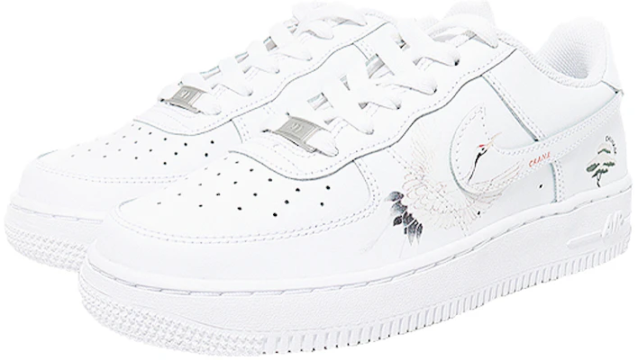 나이키 에어포스 1 로우 '백학' (커스텀) DH2920-111(Team10--仙鹤松针QD) Lookbook 나이키 에어포스 1 로우 '백학' (커스텀) DH2920-111(Team10--仙鹤松针QD)