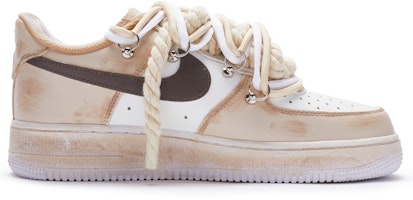 カスタム Nike Air Force 1 Low 白/濃茶 CW2288-111(TeamR-男款''T10''深棕) Order カスタム Nike Air Force 1 Low 白/濃茶 CW2288-111(TeamR-男款''T10''深棕)