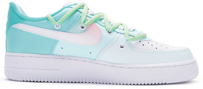 【定制球鞋】 Nike Air Force 1 Low 立夏 節氣系列 新中式 解構 低幫 板鞋 男款 白綠粉 Order 【定制球鞋】 Nike Air Force 1 Low 立夏 節氣系列 新中式 解構 低幫 板鞋 男款 白綠粉