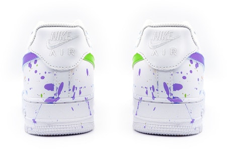 나이키 에어포스 1 로우 '화이트 그린 퍼플' (커스텀) CW2288-111(Team48-色彩跳动绿紫) Shop 나이키 에어포스 1 로우 '화이트 그린 퍼플' (커스텀) CW2288-111(Team48-色彩跳动绿紫)