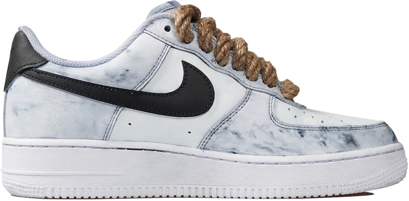 【定製球鞋】 Nike Air Force 1 Low 07 CNY新年定製 兔年限定 浸染做舊 大理石紋路 混沌開初 中國風 低幫 板鞋 男款 白大理石 Order 【定製球鞋】 Nike Air Force 1 Low 07 CNY新年定製 兔年限定 浸染做舊 大理石紋路 混沌開初 中國風 低幫 板鞋 男款 白大理石