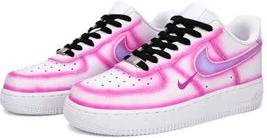 【訂製球鞋】Nike Air Force 1 Low 空軍一號 潮流 簡約 噴繪 小飛勾 低筒 板鞋 男款 白粉紫 Lookbook 【訂製球鞋】Nike Air Force 1 Low 空軍一號 潮流 簡約 噴繪 小飛勾 低筒 板鞋 男款 白粉紫