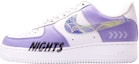 Buy 나이키 에어포스 1 로우 '화이트 퍼플' (커스텀) CW2288-111(Team48-夜魅)