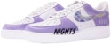 나이키 에어포스 1 로우 '화이트 퍼플' (커스텀) CW2288-111(Team48-夜魅)