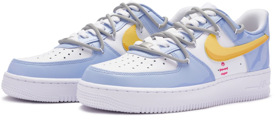 Zapatillas Nike Air Force 1 Low 'Blanco Morado Amarillo BIGNIU Gabumon' DH2920-111(TeamR-女款加布兽) Lookbook Zapatillas Nike Air Force 1 Low 'Blanco Morado Amarillo BIGNIU Gabumon' DH2920-111(TeamR-女款加布兽)