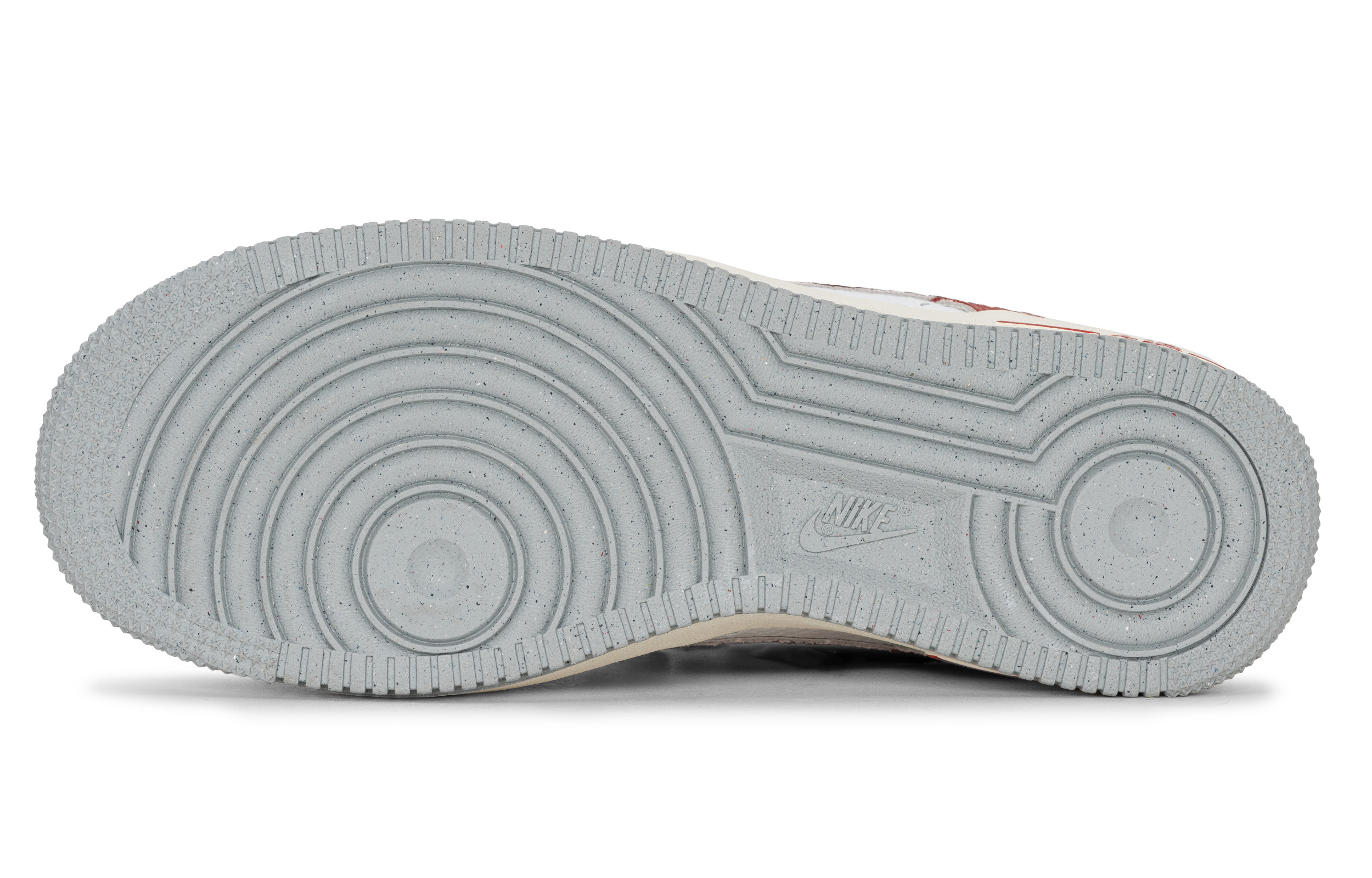 Details for 【訂製球鞋】Nike Air Force 1 秀禾婚鞋 百年好合 龍鱗紋 手繪 絲綢 喜慶百搭 低筒 板鞋 男女同款 白紅