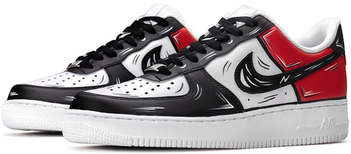 Zapatillas Nike Air Force 1 Low 'Wild Crane Black Toe Anime' CW2288-111(TeamB-黑脚趾二次元黑白红) Lookbook Zapatillas Nike Air Force 1 Low 'Wild Crane Black Toe Anime' CW2288-111(TeamB-黑脚趾二次元黑白红)