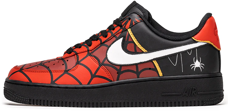 custom-shoes-nike-air-force-1-low-wild-crane-superhero-red-black