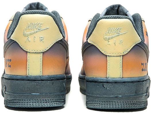 【定製球鞋】 Nike Air Force 1 Low 野鶴製造 印象日落風 浸染 抽象畫 低幫 板鞋 男款 黑橙 Shop 【定製球鞋】 Nike Air Force 1 Low 野鶴製造 印象日落風 浸染 抽象畫 低幫 板鞋 男款 黑橙