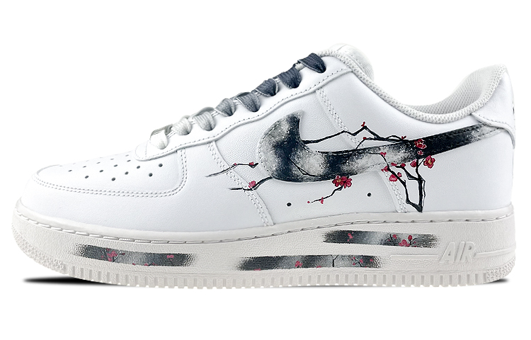 [Custom Shoes] Nike Air Force 1 Low 'Winter Solstice Plum Blossom'