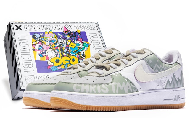 나이키 에어포스 1 로우 '윈터 테일' (화이트/그린) DM0576-101(TeamM-男女同款冬日物语) Buy 나이키 에어포스 1 로우 '윈터 테일' (화이트/그린) DM0576-101(TeamM-男女同款冬日物语)