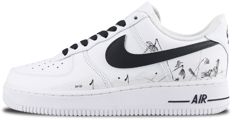 나이키 에어포스 1 로우 '연꽃 - 흰검' (커스텀) CW2288-111-450496 Buy 나이키 에어포스 1 로우 '연꽃 - 흰검' (커스텀) CW2288-111-450496