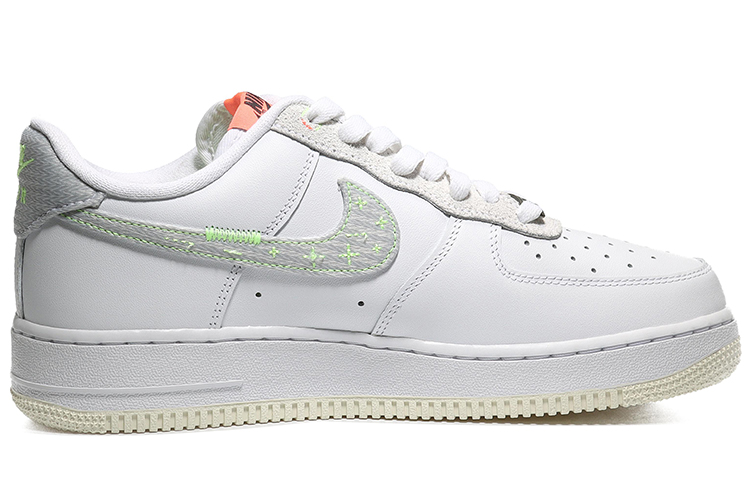 Order 【客製化球鞋】Nike Air Force 1 Low 世界文字 潮流時尚 清新出遊 休閒 低筒 板鞋 男女同款 白灰色