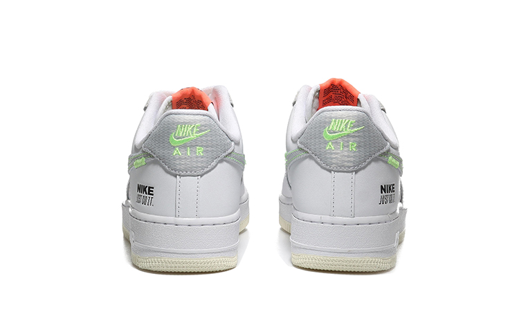 Shop 【客製化球鞋】Nike Air Force 1 Low 世界文字 潮流時尚 清新出遊 休閒 低筒 板鞋 男女同款 白灰色