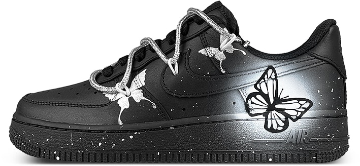 custom-shoes-nike-air-force-1-low-y2-k-deconstructed-butterfly-black-silver
