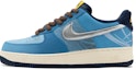 Buy 【客製化球鞋】 Nike Air Force 1 Low 遊戲主題客製化 疾風劍豪 風刃 做舊 低筒 板鞋 男款 白藍