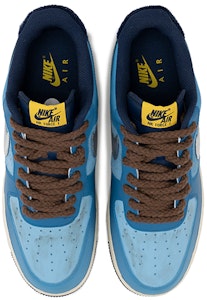 【客製化球鞋】 Nike Air Force 1 Low 遊戲主題客製化 疾風劍豪 風刃 做舊 低筒 板鞋 男款 白藍 Shop 【客製化球鞋】 Nike Air Force 1 Low 遊戲主題客製化 疾風劍豪 風刃 做舊 低筒 板鞋 男款 白藍