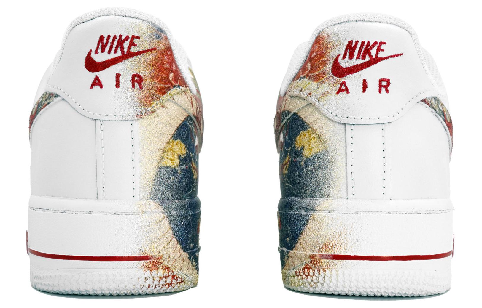 [Custom Shoes] Nike Air Force 1 Low 'Year of the Dragon CNY White Red' 圖 6