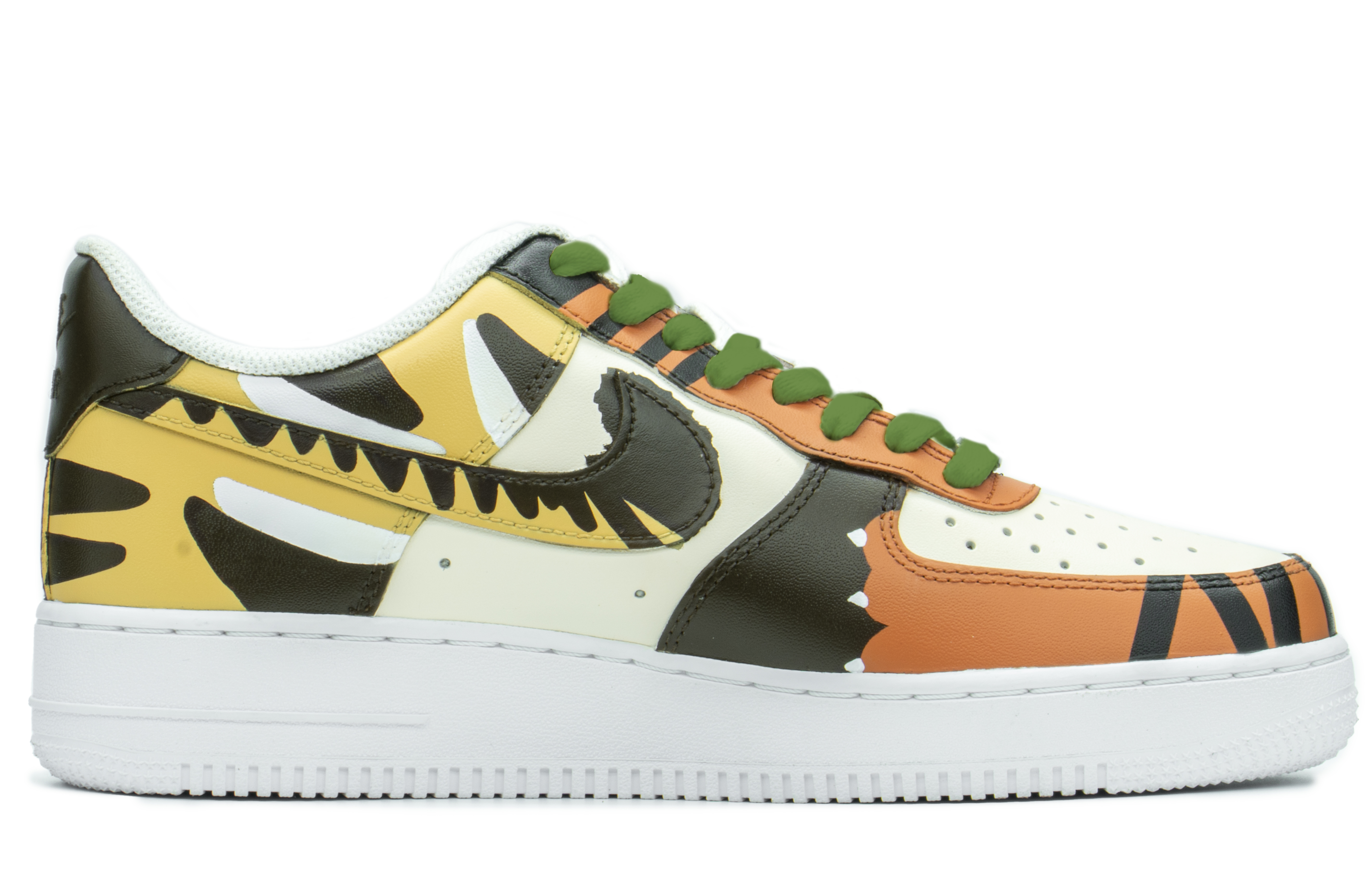 Order [Sneakers Kustom] Nike Air Force 1 Low 'Tahun Macan' CW2288-111(TeamA-男两只老虎S-BOX)