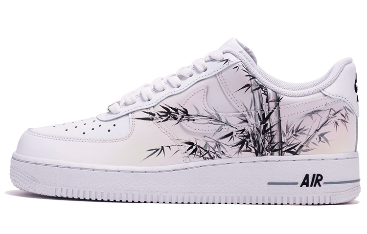 [Custom Shoes] Nike Air Force 1 Low 'Yellow Black Hand-Painted'