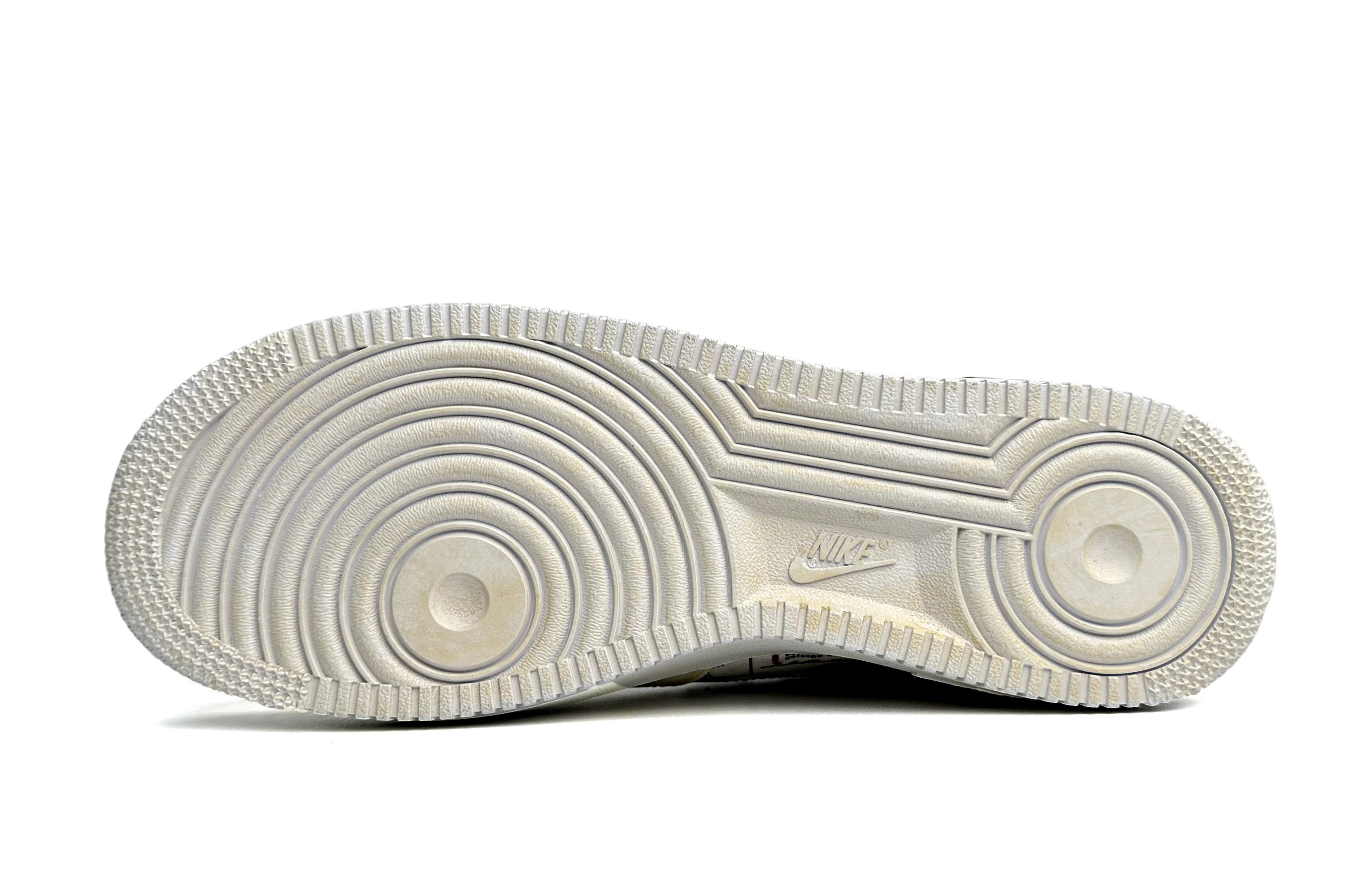 Purchase 나이키 에어포스 1 로우 '옐로우 블랙 화이트 패치워크' (커스텀) CW2288-111(Team11-浪爱画报男款黄黑白)