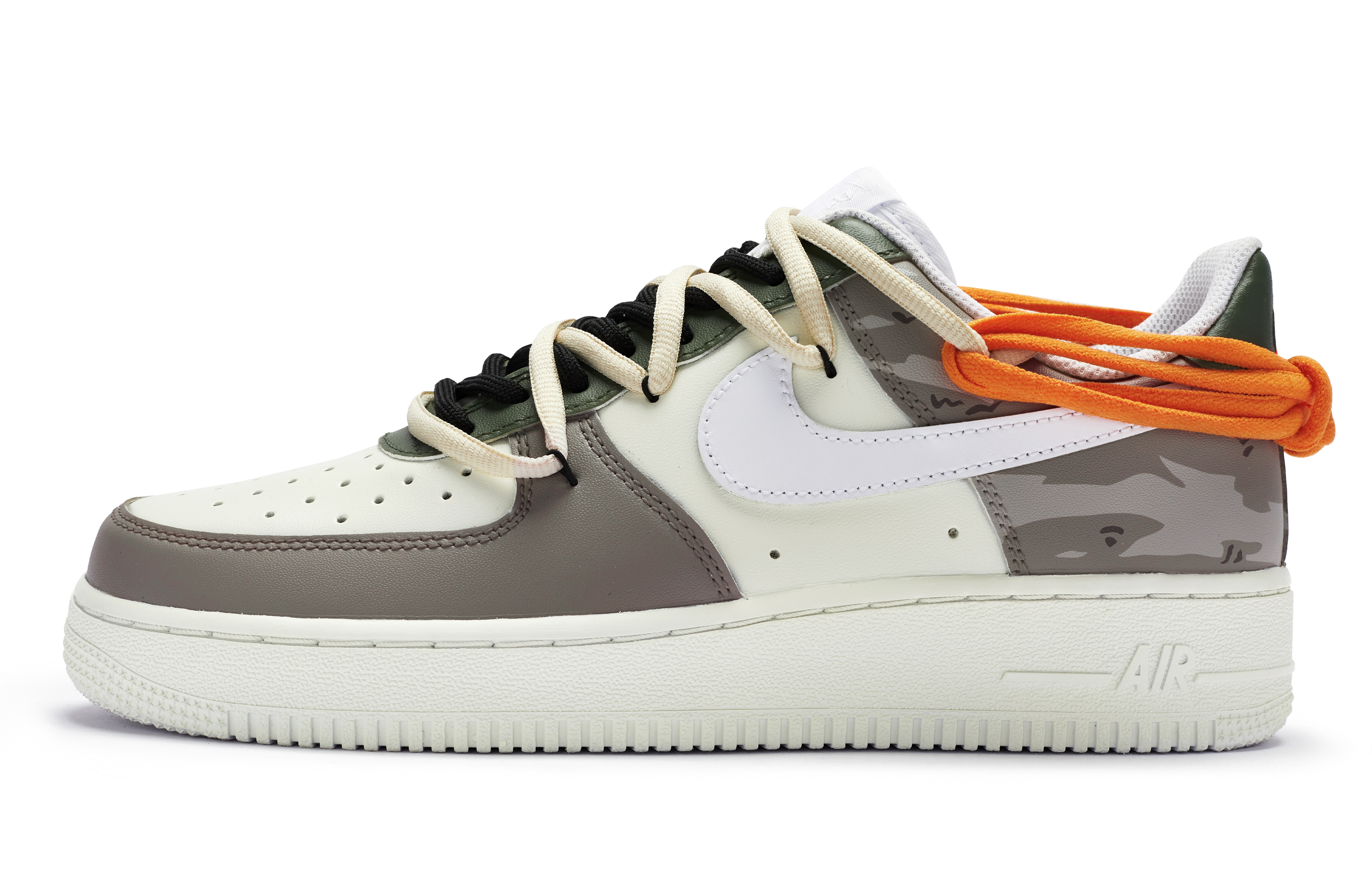 Buy [Sepatu Kustom] Nike Air Force 1 Low 'Yin Yang Camo Jungle Desert' CW2288-111-444425