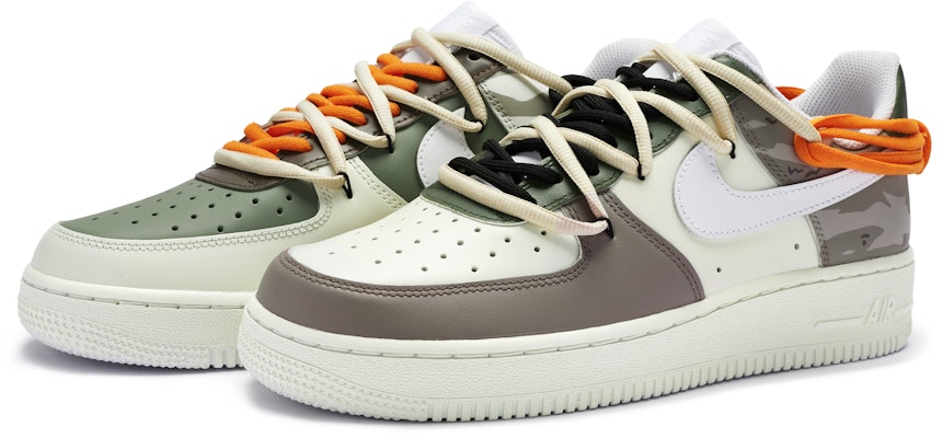 【定制鞋款】Nike Air Force 1 Low '阴阳迷彩丛林沙漠' CW2288-111-444425 Lookbook 【定制鞋款】Nike Air Force 1 Low '阴阳迷彩丛林沙漠' CW2288-111-444425