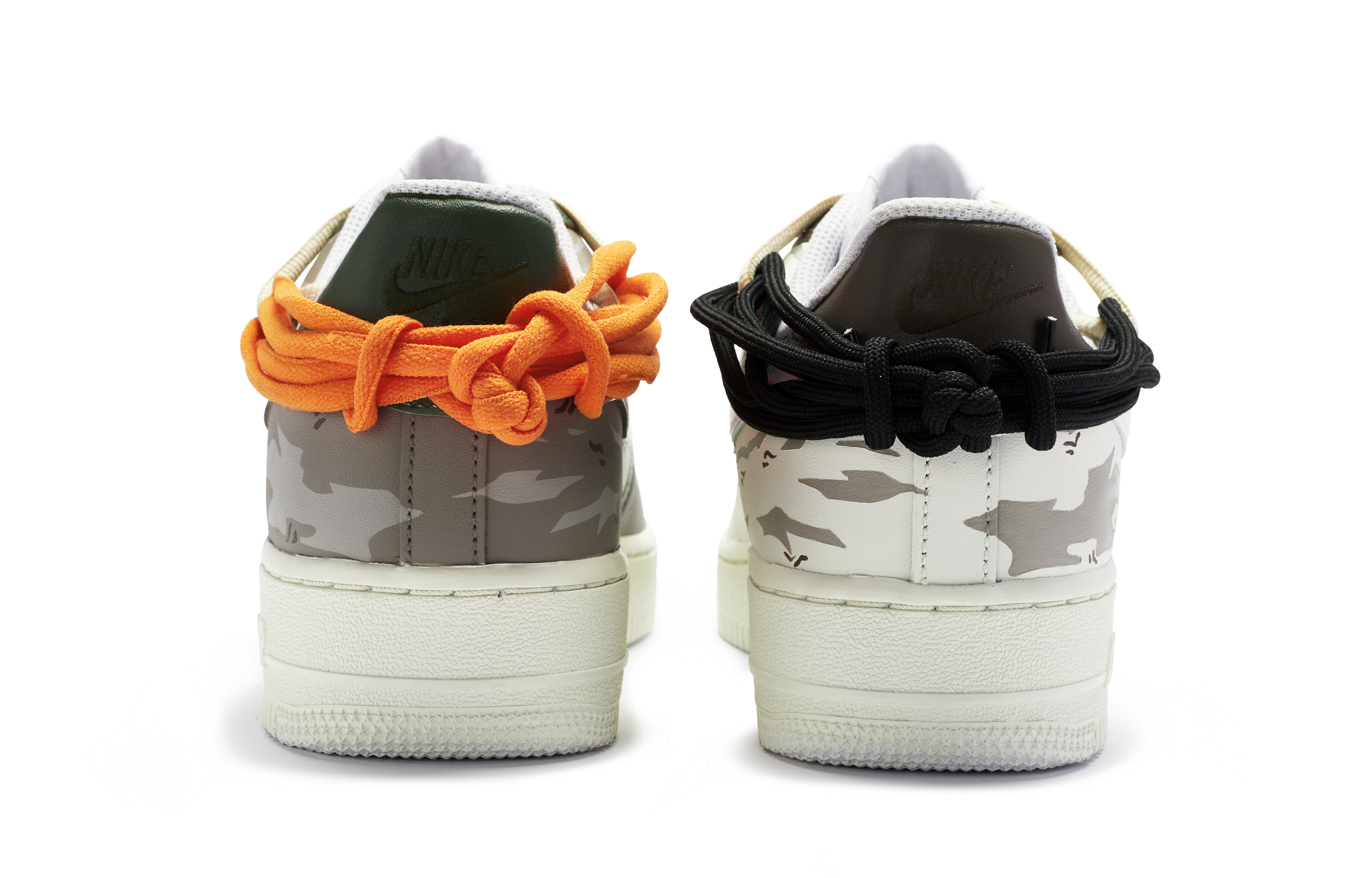 Shop [Sepatu Kustom] Nike Air Force 1 Low 'Yin Yang Camo Jungle Desert' CW2288-111-444425