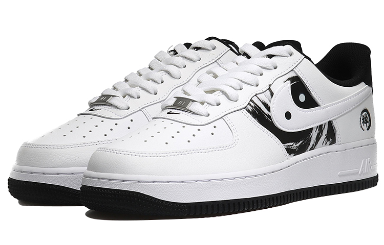 Lookbook 나이키 에어포스 1 로우 '음양선' (흰/검) DR9867-102(Team10-阴阳禅道）