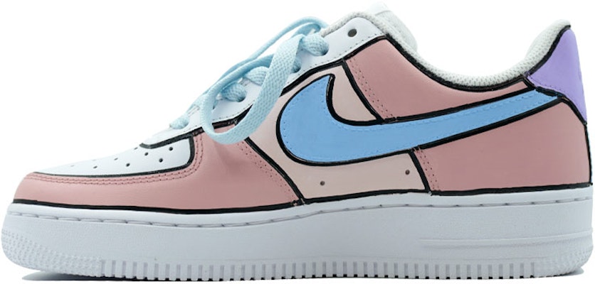 ナイキ エア フォース 1 ロー 'Yuangyang アイスクリーム' カスタムシューズ CW2288-111(Team陆-喷绘-鸳鸯-马卡龙配色) Order ナイキ エア フォース 1 ロー 'Yuangyang アイスクリーム' カスタムシューズ CW2288-111(Team陆-喷绘-鸳鸯-马卡龙配色)
